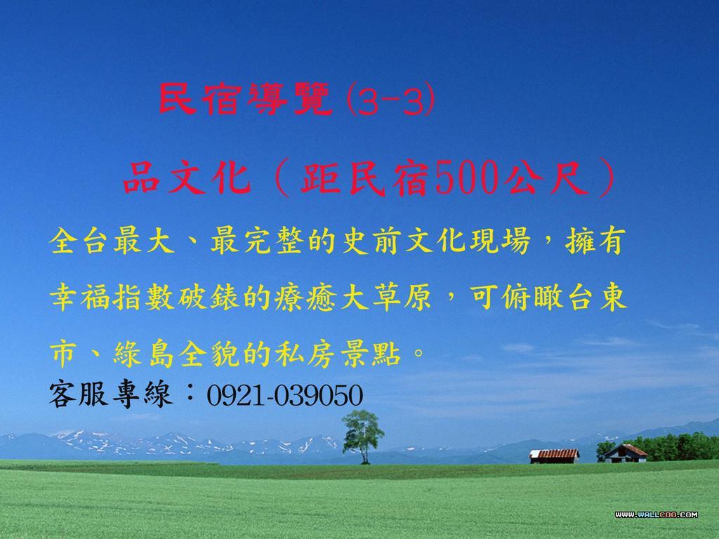 台東卑南公園民宿 Taitung Exterior photo